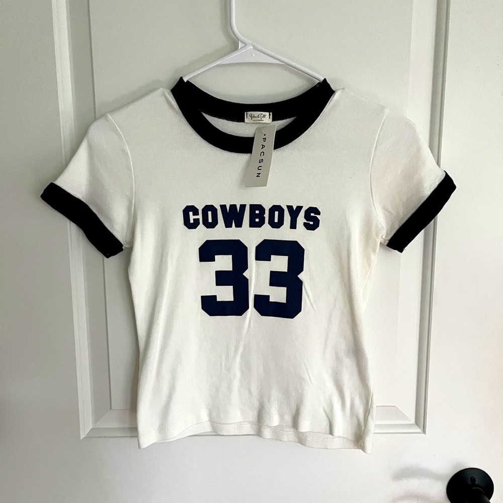 brandy melville graphic baby tee